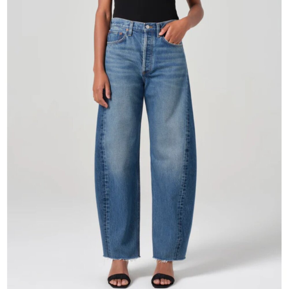 Agolde Luna High Rise Pieced Taper